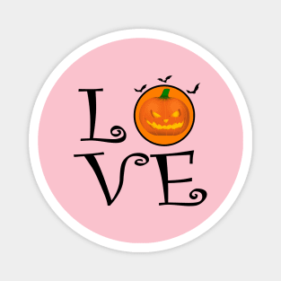 Love Halloween Magnet